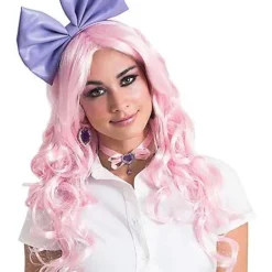 Spirit Halloween Black Doll Bow Headband -Spirit Halloween Store 01373638 a