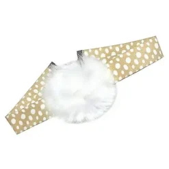 Spirit Halloween Faux Fur Pom Deer Choker Necklace