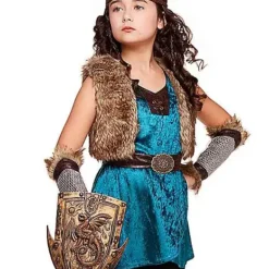 Spirit Halloween Kids Woodland Warrior Costume -Spirit Halloween Store 01374842 c