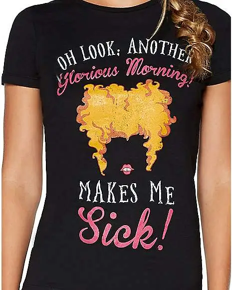 Spirit Halloween Glorious Morning T Shirt - Hocus Pocus 3 Spirit Halloween Glorious Morning T Shirt - Hocus Pocus - Image 3