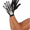 Spirit Halloween Black Skeleton Gloves