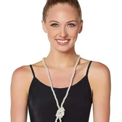 Spirit Halloween Faux Pearl Necklace -Spirit Halloween Store 01389675 d