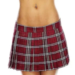 Spirit Halloween Adult School Girl Skirt