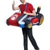 Spirit Halloween Adult Mario Kart Inflatable Costume - Mario Kart