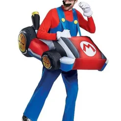 Spirit Halloween Adult Mario Kart Inflatable Costume - Mario Kart -Spirit Halloween Store 01394063 d