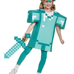 Spirit Halloween Kids Armor Shirt Set - Minecraft -Spirit Halloween Store 01396662 h