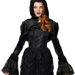 Spirit Halloween Hooded Capelet Jacket