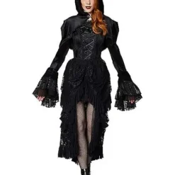 Spirit Halloween Hooded Capelet Jacket -Spirit Halloween Store 01398205 c