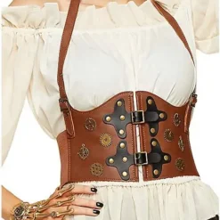 Spirit Halloween Steampunk Waist Cincher 6 Spirit Halloween Steampunk Waist Cincher -Spirit Halloween Store 01400126 c