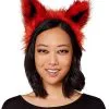 Spirit Halloween Faux Fur Fox Ear Headband