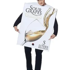 Spirit Halloween Adult Box Of Wine Costume