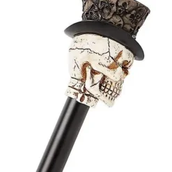 Spirit Halloween Top Hat Skeleton Staff 6 Spirit Halloween Top Hat Skeleton Staff -Spirit Halloween Store 01403518 c