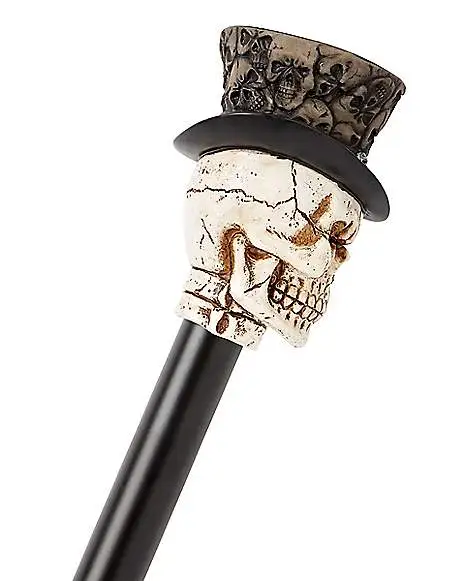 Spirit Halloween Top Hat Skeleton Staff 3 Spirit Halloween Top Hat Skeleton Staff - Image 3