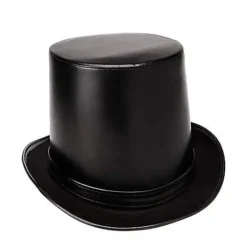 Spirit Halloween Vampire Faux Leather Top Hat