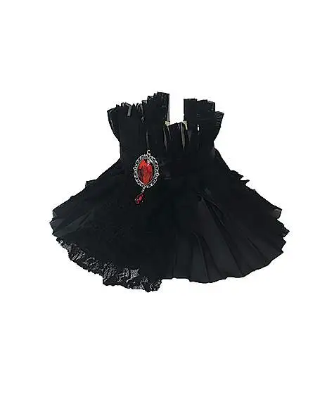 Spirit Halloween Pleated Vampire Neck Ruffle 1 Spirit Halloween Pleated Vampire Neck Ruffle