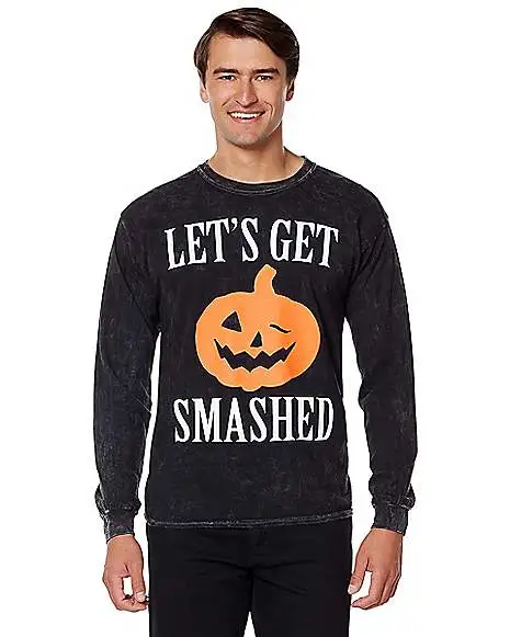 Spirit Halloween Let's Get Smashed Long Sleeve T Shirt 1 Spirit Halloween Let's Get Smashed Long Sleeve T Shirt