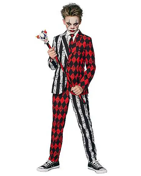Spirit Halloween Kids Twisted Circus Suit 1 Spirit Halloween Kids Twisted Circus Suit