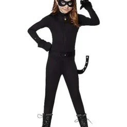 Spirit Halloween Kids Cat Noir Costume - Miraculous Ladybug -Spirit Halloween Store 01407485 c