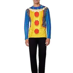 Spirit Halloween Classic Pennywise Long Sleeve T Shirt - It -Spirit Halloween Store 01407873 c