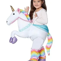 Spirit Halloween Toddler Unicorn Piggyback Costume