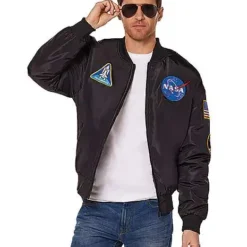Spirit Halloween NASA Bomber Jacket