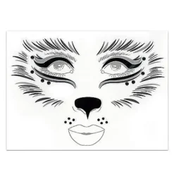Spirit Halloween Wolf Face Decal