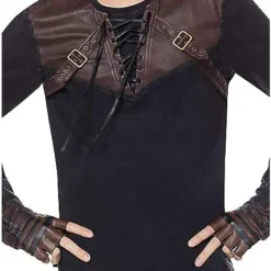 Spirit Halloween Lace Up Steampunk Shirt -Spirit Halloween Store 01412295 c