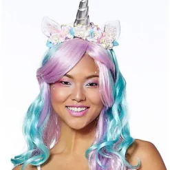 Spirit Halloween Unicorn Flower Headband