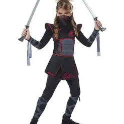 Spirit Halloween Kids Fearless Ninja Costume -Spirit Halloween Store 01414184 c