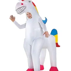Spirit Halloween Kids Inflatable Unicorn Costume