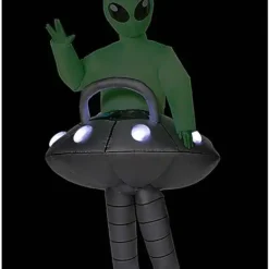 Spirit Halloween Kids Light Up Alien UFO Inflatable Costume -Spirit Halloween Store 01416130 c