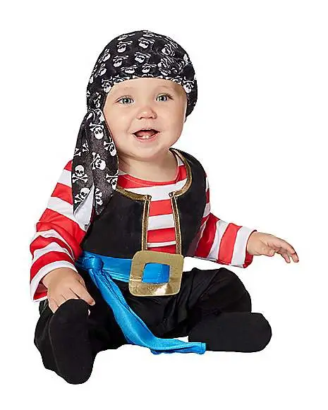 Spirit Halloween Baby Pirate Costume 1 Spirit Halloween Baby Pirate Costume