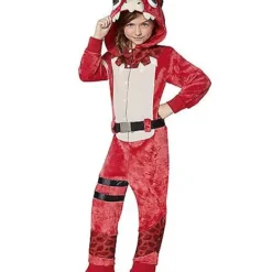 Spirit Halloween Girls Plush Tricera Ops Costume - Fortnite