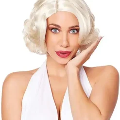Spirit Halloween Blonde Glam Curls Wig