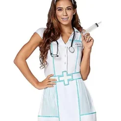Spirit Halloween Adult Nurse B. Fierce Costume -Spirit Halloween Store 01424811 c