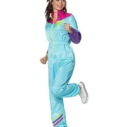 Spirit Halloween Adult '80s Workout Costume -Spirit Halloween Store 01425214 c