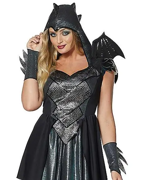 Spirit Halloween Adult Dragon Dress Costume 3 Spirit Halloween Adult Dragon Dress Costume - Image 3