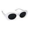 Spirit Halloween '60s White Sunglasses