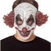Spirit Halloween Happy Clown Half Mask
