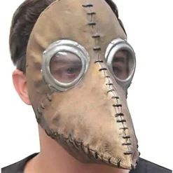 Spirit Halloween Brown Plague Doctor Half Mask -Spirit Halloween Store 01429190 c