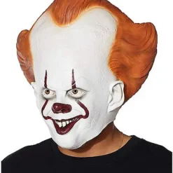 Spirit Halloween Pennywise The Clown Full Mask - It -Spirit Halloween Store 01432962 c