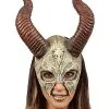 Spirit Halloween Voodoo Horn Half Mask