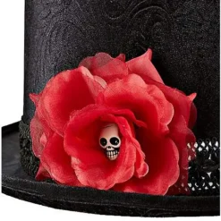 Spirit Halloween Sugar Skull Top Hat -Spirit Halloween Store 01433754 e