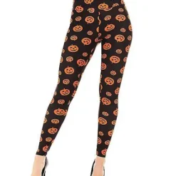 Spirit Halloween Pumpkin Leggings -Spirit Halloween Store 01434281 a