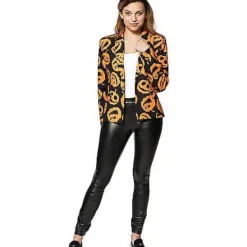 Spirit Halloween Adult Women's Pumpkin Jacket