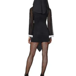 Spirit Halloween Adult Twisted Sister Sexy Nun Costume -Spirit Halloween Store 01434745 d