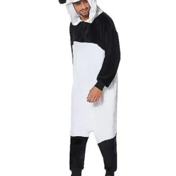 Spirit Halloween Adult Panda Union Suit -Spirit Halloween Store 01437250 c