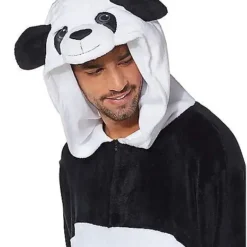 Spirit Halloween Adult Panda Union Suit -Spirit Halloween Store 01437250 d