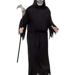 Spirit Halloween Adult Grim Reaper Plus Size Robe