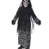 Spirit Halloween Kids Light-Up El Wire Doom Skeleton Costume